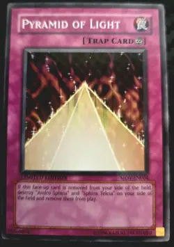 Yu-Gi-Oh! The Pyramid of Light Movie Promo Card Set - All 4 NM Promo Cards - Image 9