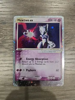 Mewtwo ex - 101/109 - Pokemon Ruby & Sapphire Ultra Rare Pokemon Card LP/MP - Image 1