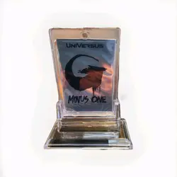 UniVersus TCG Godzilla Minus One Limited Promo Card unopened with Display Stand - Image 1