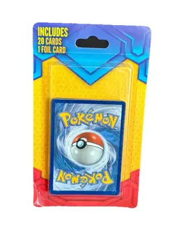 Pokemon TCG Sealed Pack 1 Foil & 20 Card Booster Possible Rare Holo Hits Mystery - Image 1