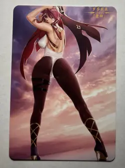 SEXY HEROINE WAIFU Rosaria GENSHIN IMPACT PREMIUM ACG HOLOFOIL CARD NM - Image 2