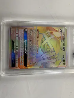 Metagross GX Secret Rainbow Rare 157/145 Pokemon Card, TAG Graded 10 GEM MINT - Image 4