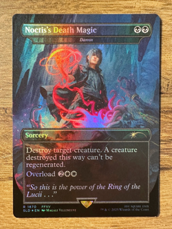 Magic MTG Final Fantasy Noctis's Death Magic #1870 Secret Liar *FOIL* Rare - Image 1