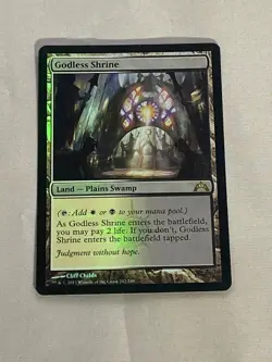 MTG FOIL Godless Shrine Gatecrash Magic the Gathering - Image 1