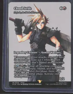 MTG Final Fantasy CLOUD STRIFE Najeela, the Blade-Blossom (Showcase) - Image 1