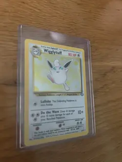 Wigglytuff 16/64 Holo Jungle Set Pokemon Card WOTC Vintage 1999 - Image 2