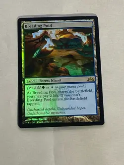 MTG FOIL Breeding Pool Gatecrash Magic the Gathering - Image 1