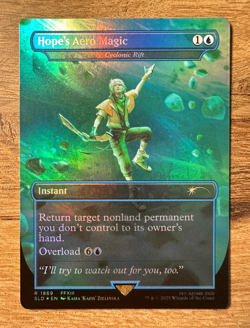 Magic MTG Final Fantasy Hope's Aero Magic #1869 Secret Liar *FOIL* Rare - Image 1
