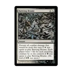 WOTC MtG Eventide Batwing Brume (U) EX - Image 1