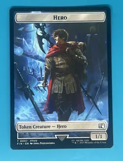 Mtg Hero (0007) Horror (0013) Double-Sided Token Final Fantasy Regular - Image 1