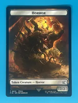 Mtg Hero (0007) Horror (0013) Double-Sided Token Final Fantasy Regular - Image 2
