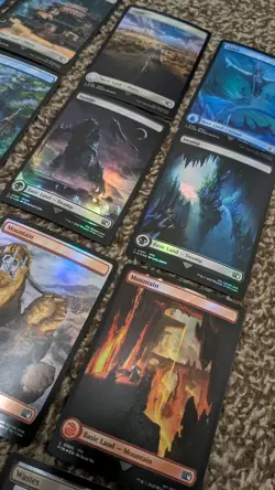 16x Final Fantasy FOIL Full Art Lands Each Varient MTG MINT - Image 3