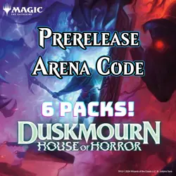 MTG - Arena Code for 6 Packs - Duskmourn - MTGA DSK - Image 1