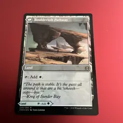 FOIL Branchloft Pathway Boulderloft Pathway Zendikar Rising ZNR MTG NM/M - Image 2