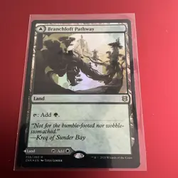 FOIL Branchloft Pathway Boulderloft Pathway Zendikar Rising ZNR MTG NM/M - Image 3
