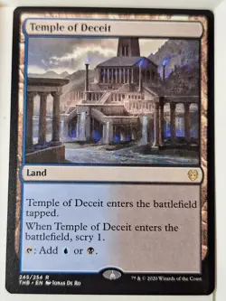 Temple of Deceit - Theros: Beyond Death- Magic the Gathering MTG Nice! - Image 1