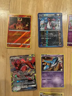 Lot 4 Pokemon 12 Pokemon TCG Trading Cards Collection See Photos - Image 2