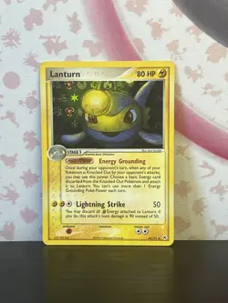 Pokemon TCG Lanturn 38/101 Hidden Legends Vintage Holo Uncommon Nintendo LP - Image 1