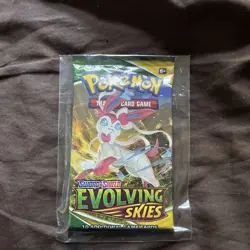 Evolving Skies-Pokemon TCG Sword & Shield Booster Pack Factory Sealed- New - Image 3