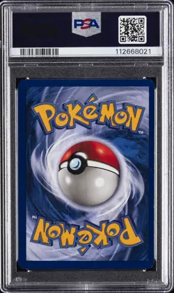 1999 POKEMON FOSSIL 1ST EDITION #13 MUK-HOLO PSA 8 - Image 2