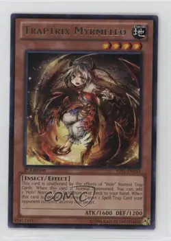 Traptrix Myrmeleo 1st Ed. YuGiOh Judgment of the Light #JOTL-EN033 0b3 - Image 1