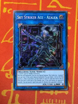 YUGIOH SKY STRIKER ACE - AZALEA SECRET RARE BLMR-EN052 - Image 1