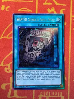 YUGIOH WANTED: SEEKER OF SINFUL SPOILS ULTIMATE RARE NM RA03-EN074 - Image 1