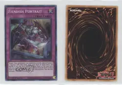 Fiendish Portrait (SR) 1st Ed. YuGiOh Tin of Ancient Battles #MP21-EN033 00jz - Image 3
