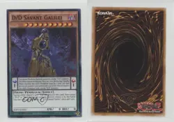 D/D Savant Galilei 1st Ed. YuGiOh Pendulum Domination Structure Deck 0b5 - Image 3