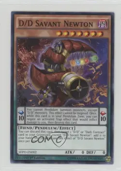 D/D Savant Newton 1st Ed. YuGiOh Pendulum Domination Structure Deck 0b5 - Image 1
