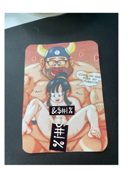 Dragon ball Chi Chi Hentai Waifu Card - Image 1