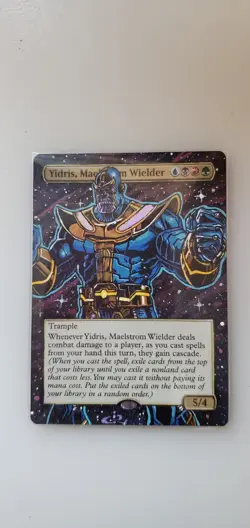altered art mtg hand painted - Image 1