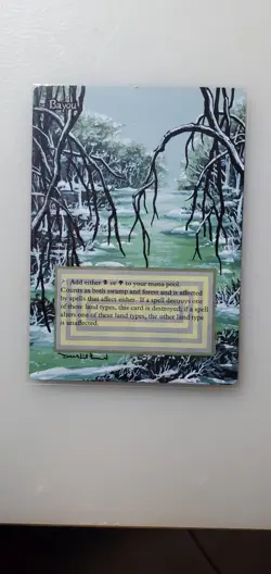 altered art mtg hand painted - Image 1