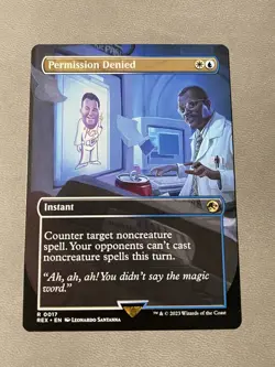 Permission Denied (Borderless) Jurassic World Collection NM Regular - Image 1