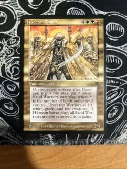 MTG Hazezon Tamar Legends English Rare NM Vintage Magic - Image 1