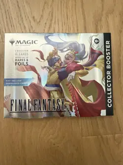 MAGIC THE GATHERING MTG FINAL FANTASY COLLECTOR BOOSTER BOX SEALED - Image 1