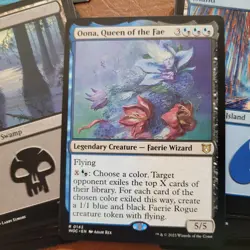 Oona, Queen of the Fae Hybrid ***MILLOUT*** Tribal Custom COMMANDER DECK MTG EDH - Image 1