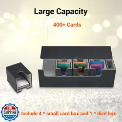 FOTEEMO Card Deck Box for MTG, 5 in 1 Commander Deck Box Deck Box Trading Car - Image 3