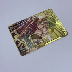 SS Broly, Tenacious Onslaught - Dragon Ball Z Heavy Metal Trading Card Art Tc3 - Image 3