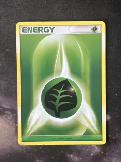 Energy Unnumbered (MP, Pokemon Card, 2007, Grass, Common) - Image 1