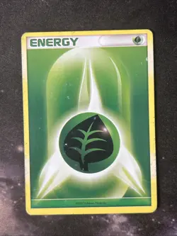 Energy Unnumbered (MP, Pokemon Card, 2007, Grass, Common) - Image 1