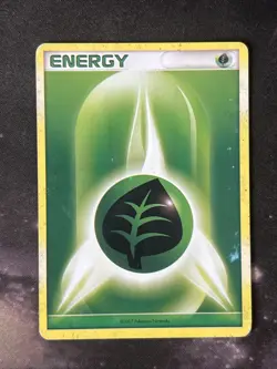 Energy Unnumbered (MP, Pokemon Card, 2007, Grass, Common) - Image 1