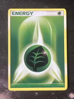 Energy Unnumbered (MP, Pokemon Card, 2007, Grass, Common) - Image 1
