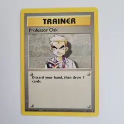 PROFESSOR OAK - 88/102, 1999 Pokemon Trainer Card - Image 1