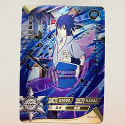 Sasuke Uchiha | Naruto TCG CCG Card Super Rare Hit Lenticular | NR-HR-066 tc1 - Image 1
