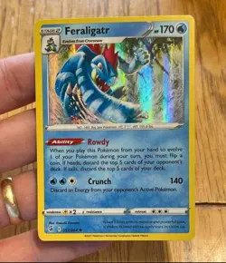 Feraligatr 057/264 NM Holo Fusion Strike Near Mint Foil Pokemon TCG Card 57/264 - Image 1