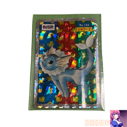 Vaporeon No.134 Holo Pokemon TOP SUN Card Vintage Nintendo Bandai Japanese - Image 1