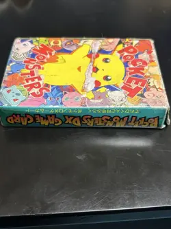 Pikachu Mew Pokemon DX Game Card Terebikun Appendix Vintage Nintendo Japanese - Image 4