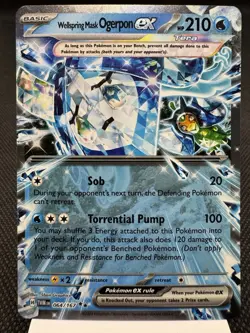 Wellspring Mask Ogerpon ex 064/167 - Holo -Twilight Masquerade Pokemon Card MINT - Image 1
