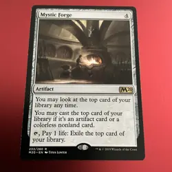 Mystic Forge #233 (NM) Core Set 2020 M20 Magic MTG - Image 2
